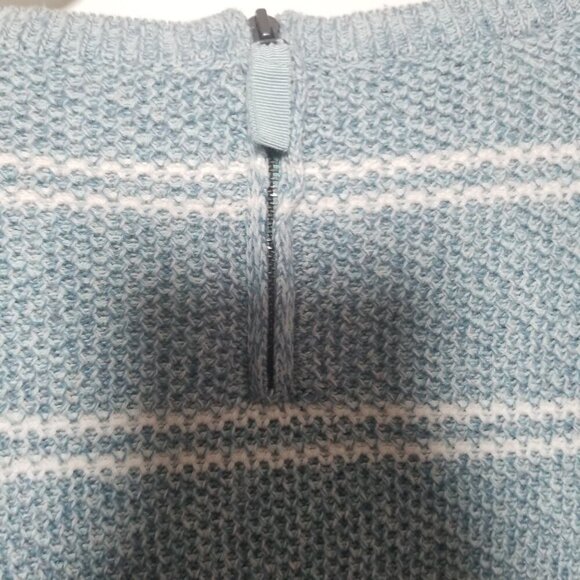 Talbots Women's Navy Stripe Preppy Sweater Sz LP - Picture 6 of 6